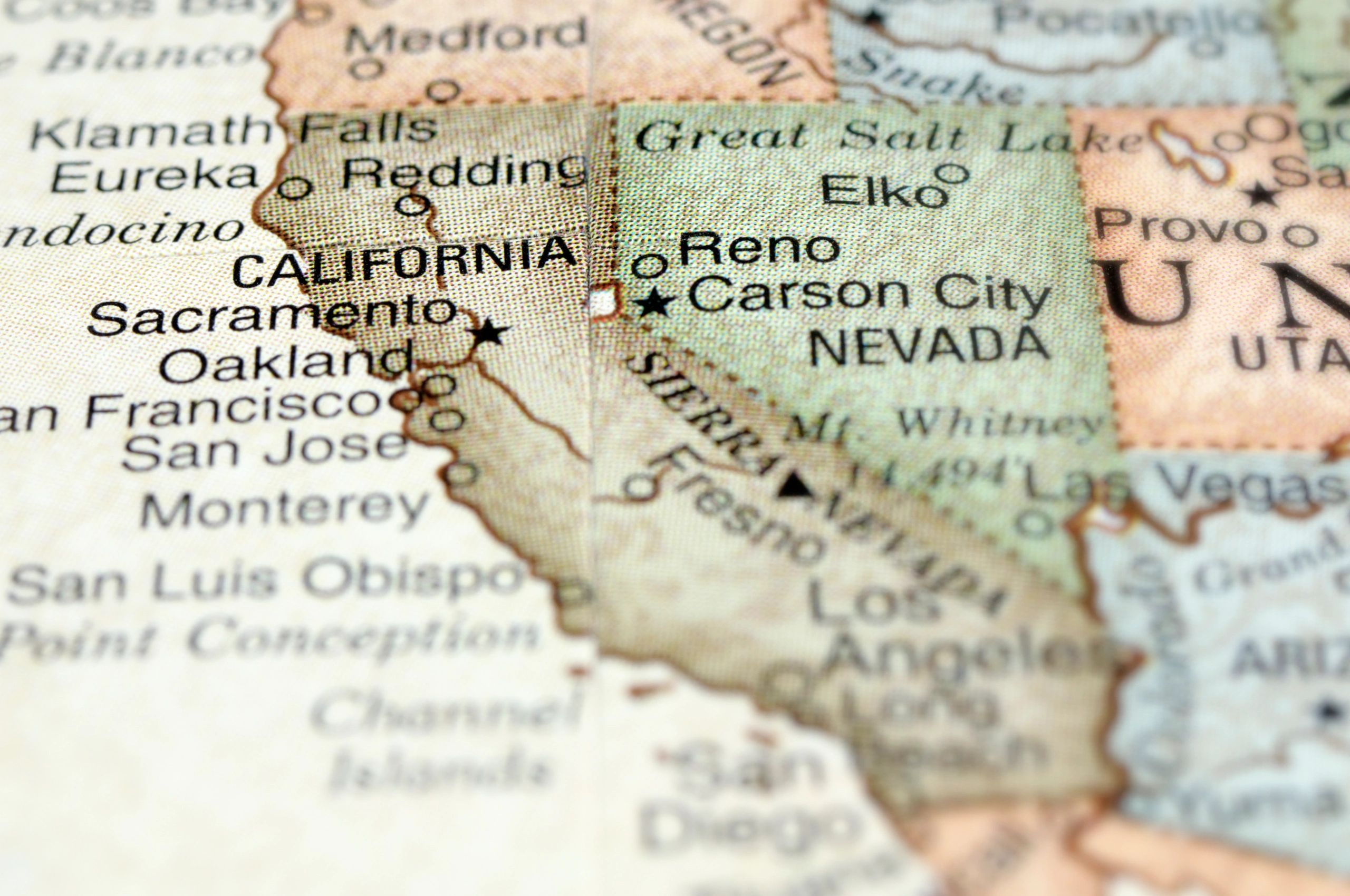 Chino California map